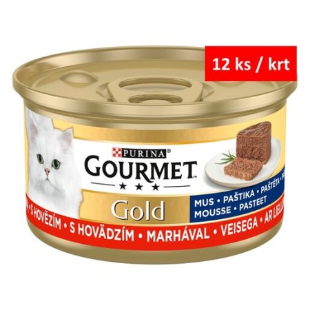 Gourmet Gold s hovězím 85 g