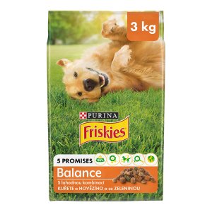 Friskies Balance s kuřetem a zeleninou 3 kg