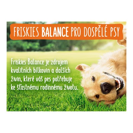 Friskies Balance s kuřetem a zeleninou 3 kg 