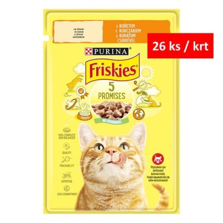 Friskies Kapsička s kuřetem 26 x 85 g