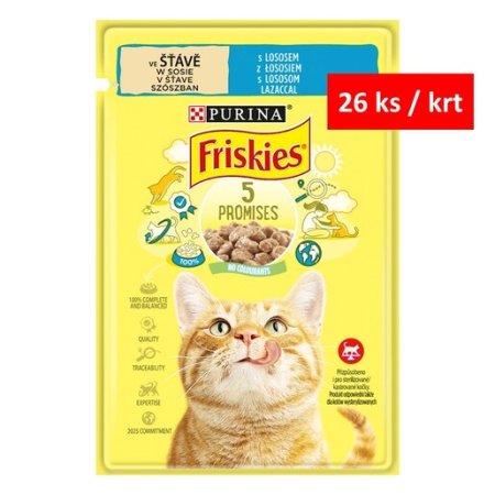 Friskies Kapsička s lososem 26 x 85 g