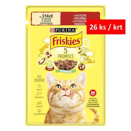 Friskies Kapsička s hovězím 26 x 85 g