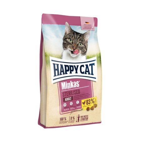 Happy Cat Minkas Sterilised Geflügel 10 kg