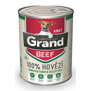 GRAND deluxe 100% Hovězí Adult 400 g