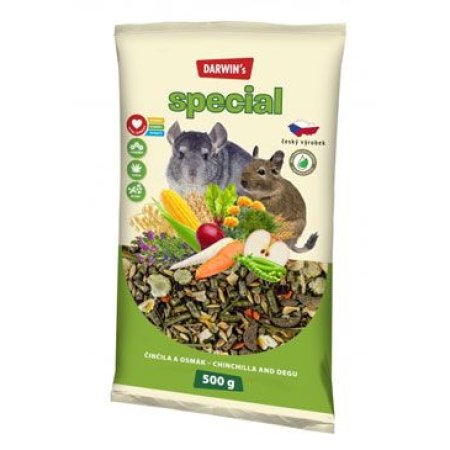 DARWINS činčila & osmák special 500 g