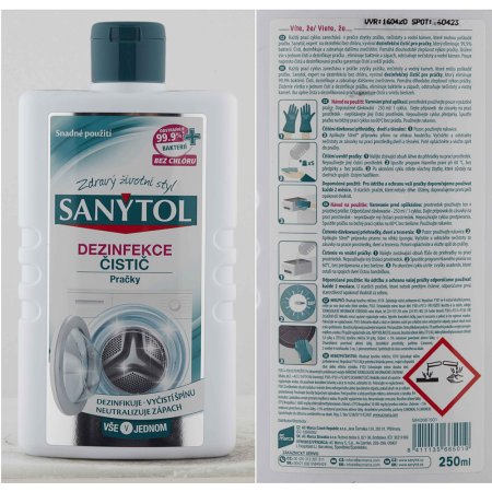 Sanytol Dezinfekční čistič pračky 240 ml