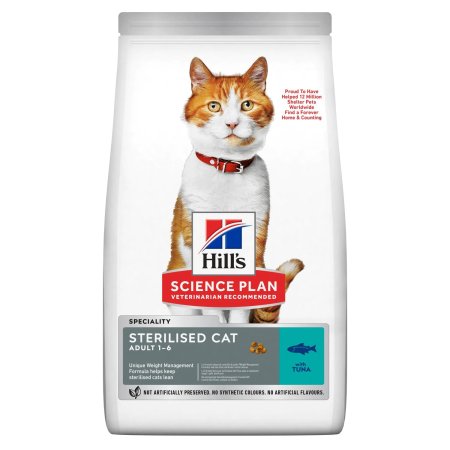 Hill’s Science Plan Feline Adult Sterilised Cat Tuna 3 kg (EXPIRACE 05/2024)