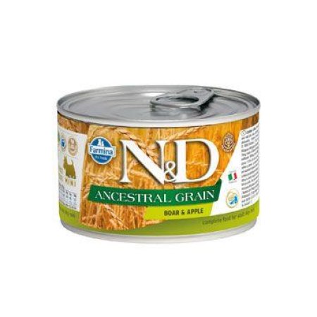 N&D DOG LOW GRAIN Adult Boar & Apple Mini 140g (EXPIRACE 05/2024)