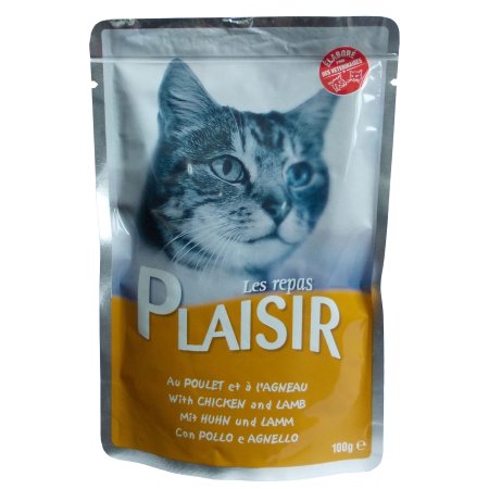 Plaisir Cat kapsička kuřecí + játra 100g