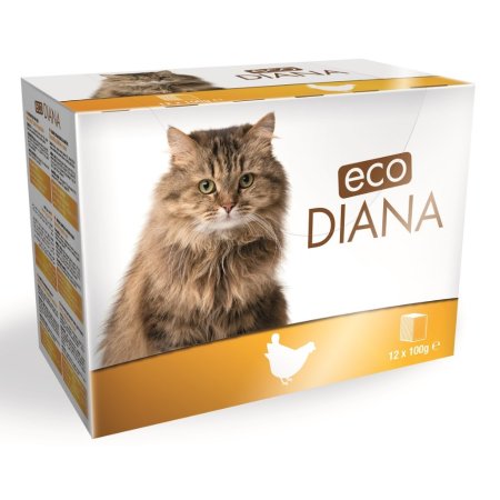 Diana eco kapsičky kuřecí kousky v omáčce 12x100g