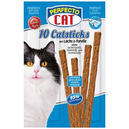 Perfecto Cat Masové tyčky losos & pstruh 50g (10ks)