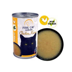 Fine Cat Exclusive Polévka pro kočky KUŘECÍ 158g