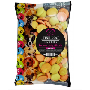 Fine Dog MIX Piškoty barevné 200g