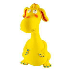 Dráček latex pískací 21x11x10cm