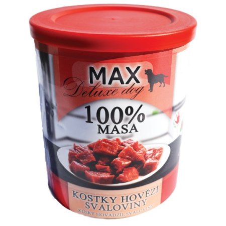 MAX deluxe kostky hovězí svaloviny 800g