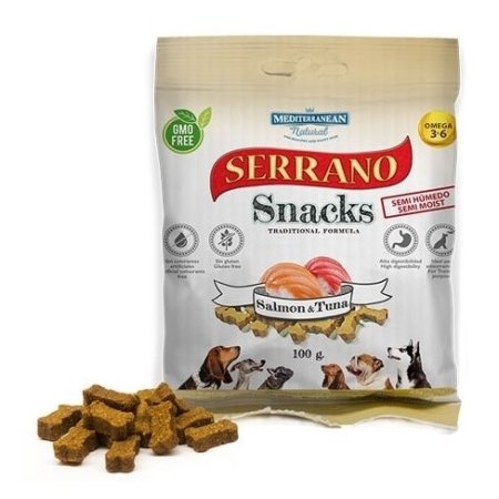 Serrano Snack Meditky tréninkové kostičky rybí 100g