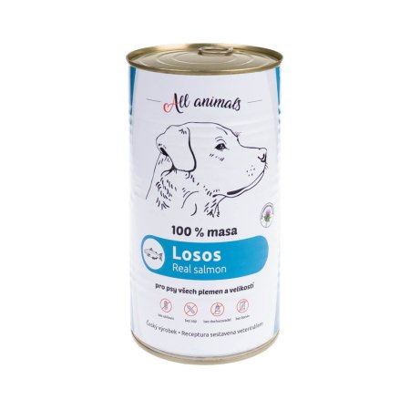 All Animals DOG losos mletý 1200g