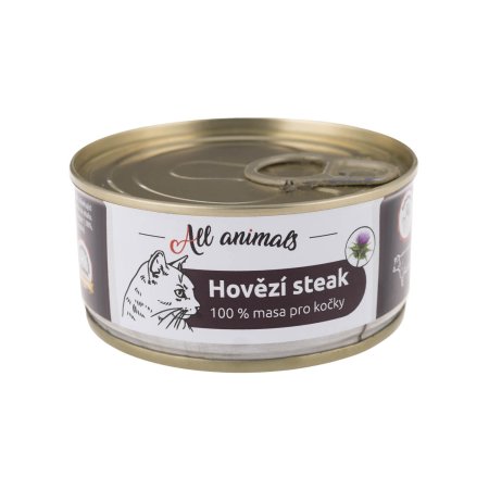 All Animals CAT hovězí steak 100 g