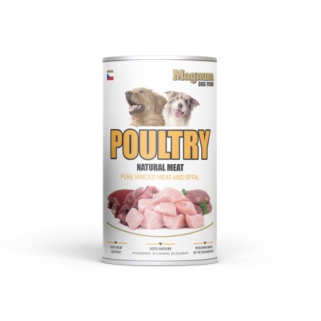 MAGNUM Natural POULTRY Meat dog 1200g