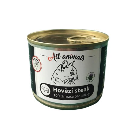 All Animals CAT hovězí steak 200 g