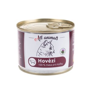 All Animals CAT hovězí mleté 200 g
