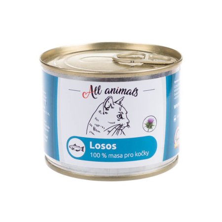 All Animals CAT losos mletý 200g