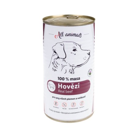 All Animals DOG hovězí mleté 1200g