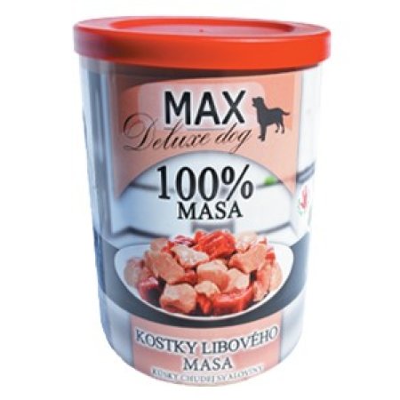 MAX deluxe kostky libové svaloviny 400g