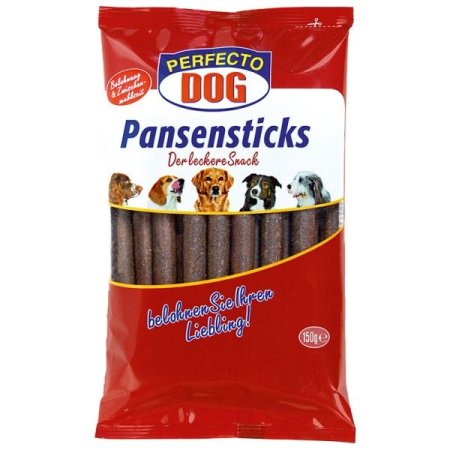 Perfecto Dog Tyčinky s hovězím bachorem 15ks 150g