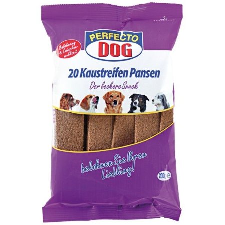 Perfecto Dog Masové plátky s hovězím bachorem 20ks 200g