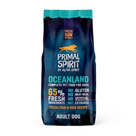 Primal Spirit Dog 65% Oceanland 12kg