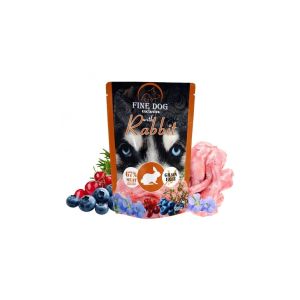 FINE DOG XXL kapsa pro psy s KRÁLIKEM 500g