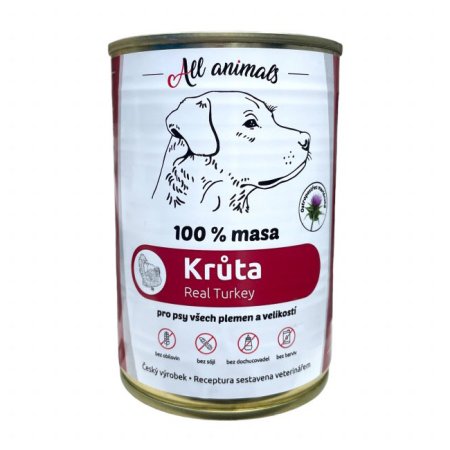 All Animals DOG krůta mleté 400g