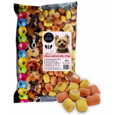 FINE DOG Bakery váleček snack MINI 500g