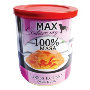 MAX deluxe losos kousky 800g