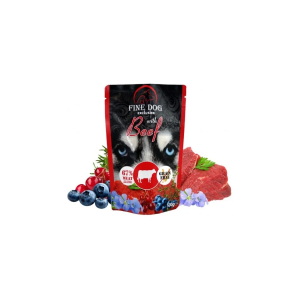 FINE DOG XXL kapsa pro psy s HOVĚZÍM 500g