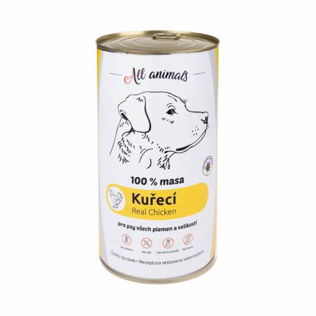 All Animals DOG kuřecí mleté maso 1200g