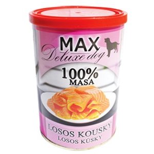 MAX deluxe losos kousky 400g