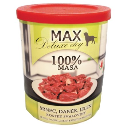 MAX deluxe srnec, daněk, jelen 800g