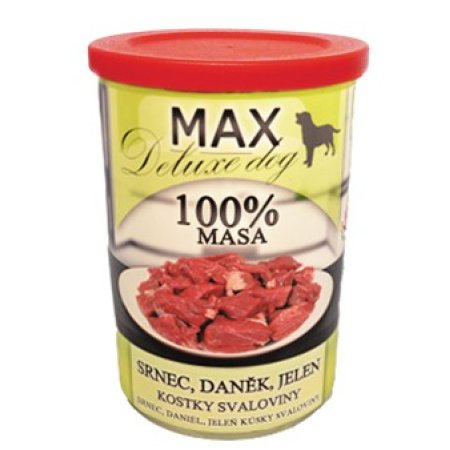 MAX deluxe srnec, daněk, jelen 400g