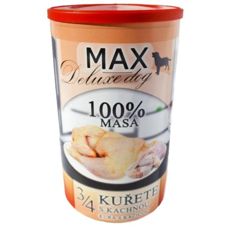 MAX deluxe 3/4 kuřete s kachnou 1200g