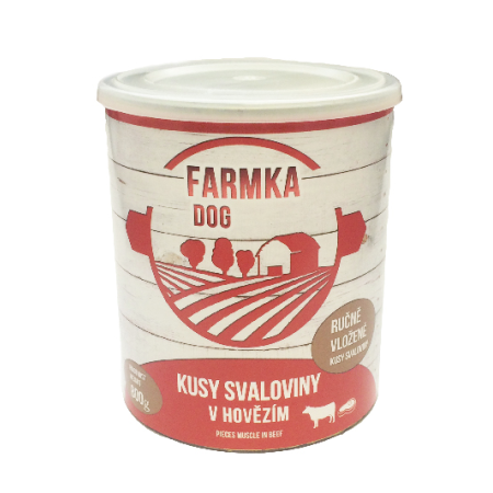 FARMKA DOG se svalovinou 800g