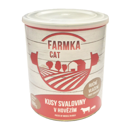 FARMKA CAT se svalovinou 800g