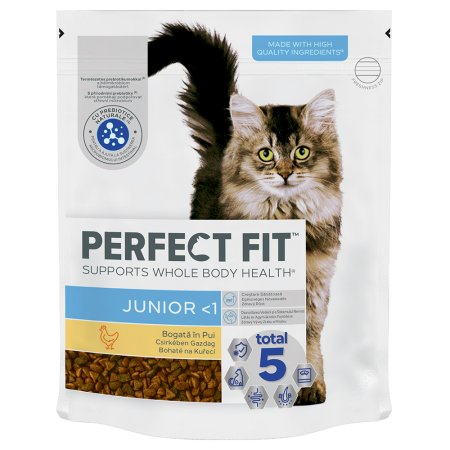 PERFECT FIT granule pro kočky Junior s kuřecím 750 g