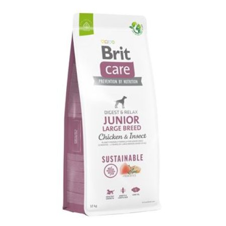 Brit Care Dog Sustainable Junior Large Breed 12kg (EXPIRACE 06/2024)