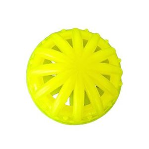Hračka pes Míč děrovaný plovací č.4 guma 8cm SP