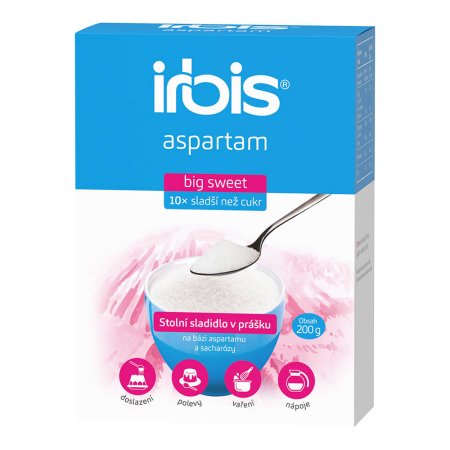 Vitar Irbis Big sweet 10 x sladší sypká směs 200 g