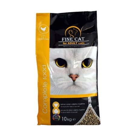 FINE CAT granule pro kočky s kuřecím 10kg