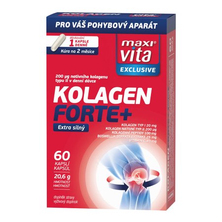 Vitar Maxi Vita Exclusive Kolagen forte+ 60 kapslí