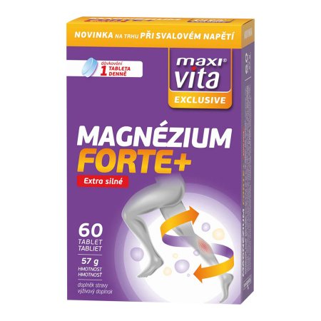 Vitar Maxi Vita Exclusive Hořčík forte+ 60 tablet